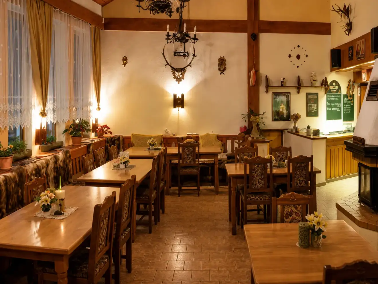 Polopenze v Hotelu u Můstku